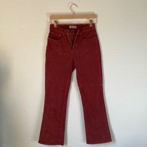 Madewell corduroy pants